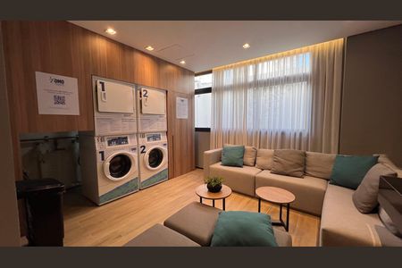 Studio para alugar com 23m², 1 quarto e sem vaga Studio para alugar com 23m², 1 quarto e sem vagaLavanderia