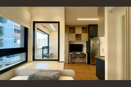Studio para alugar com 23m², 1 quarto e sem vaga Studio para alugar com 23m², 1 quarto e sem vagaQuarto