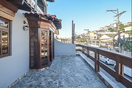Varanda da Sala de casa à venda com 3 quartos, 70m² em Ferrazópolis, São Bernardo do Campo