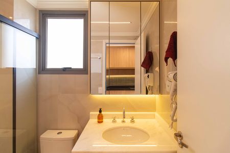 Apartamento para alugar com 25m², 0 quarto e sem vaga Apartamento para alugar com 25m², 0 quarto e sem vagaBanheiro