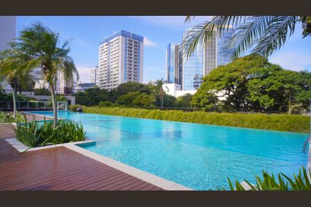 Apartamento à venda com 69m², 1 quarto e 2 vagas Apartamento à venda com 69m², 1 quarto e 2 vagasÁrea comum - Piscina