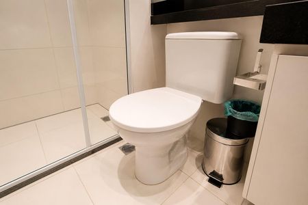 Studio para alugar com 20m², 1 quarto e sem vaga Studio para alugar com 20m², 1 quarto e sem vagaBanheiro
