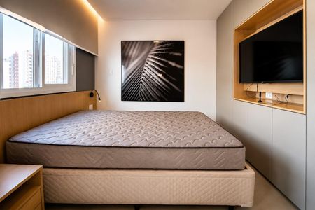 Studio para alugar com 20m², 1 quarto e sem vaga Studio para alugar com 20m², 1 quarto e sem vagaDormitório