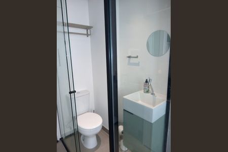 Banheiro de kitnet/studio à venda com 1 quarto, 11m² em Campos Elíseos, São Paulo