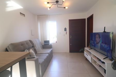 sala de casa de condomínio à venda com 2 quartos, 60m² em Santo Afonso, Novo Hamburgo