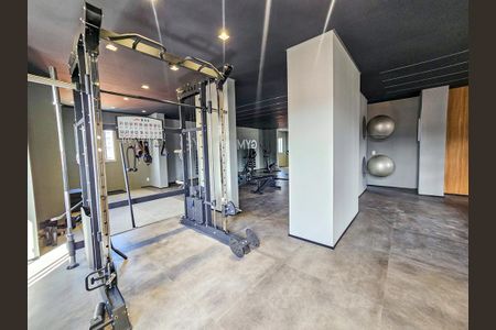 Apartamento para alugar com 34m², 2 quartos e sem vaga Apartamento para alugar com 34m², 2 quartos e sem vagaAcademia