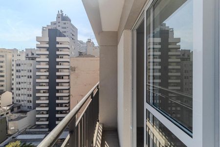 Studio para alugar com 21m², 1 quarto e sem vaga Studio para alugar com 21m², 1 quarto e sem vagaVaranda