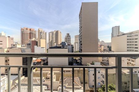 Studio para alugar com 21m², 1 quarto e sem vaga Studio para alugar com 21m², 1 quarto e sem vagaVaranda