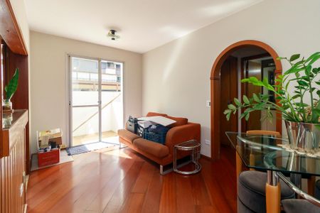 Sala de apartamento à venda com 1 quarto, 45m² em Campo Belo, São Paulo