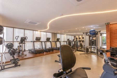 Apartamento para alugar com 108m², 3 quartos e 2 vagas Apartamento para alugar com 108m², 3 quartos e 2 vagasÁrea comum - Academia
