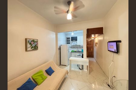 Sala de apartamento para alugar com 1 quarto, 30m² em Copacabana, Rio de Janeiro