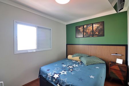 Quarto 1 - Suíte de apartamento à venda com 2 quartos, 70m² em Vila Vivaldi, São Bernardo do Campo