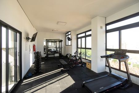 Studio para alugar com 32m², 1 quarto e 1 vaga Studio para alugar com 32m², 1 quarto e 1 vagaAcademia