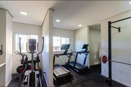Apartamento para alugar com 37m², 2 quartos e 1 vaga Apartamento para alugar com 37m², 2 quartos e 1 vagaÁrea comum - Academia