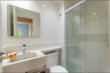 Apartamento para alugar com 37m², 2 quartos e 1 vaga Apartamento para alugar com 37m², 2 quartos e 1 vagaBanheiro