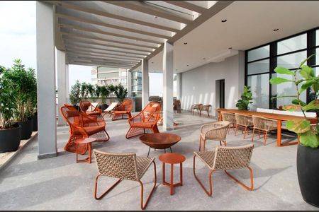 Studio à venda com 31m², 1 quarto e sem vaga Studio à venda com 31m², 1 quarto e sem vagaÁrea comum - Churrasqueira