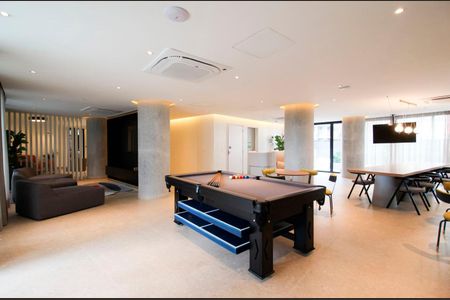 Studio à venda com 31m², 1 quarto e sem vaga Studio à venda com 31m², 1 quarto e sem vagaÁrea comum - Sala de Jogos