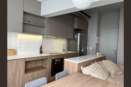 Foto 03 de apartamento para alugar com 1 quarto, 38m² em Cidade Monções, São Paulo