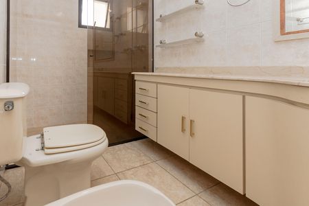 Apartamento para alugar com 178m², 4 quartos e 3 vagas Apartamento para alugar com 178m², 4 quartos e 3 vagasBanheiro da Suíte 1