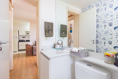 Apartamento para alugar com 52m², 2 quartos e 1 vaga Apartamento para alugar com 52m², 2 quartos e 1 vagaBanheiro