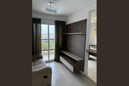 Sala de apartamento à venda com 2 quartos, 56m² em Jardim Ermida I, Jundiaí