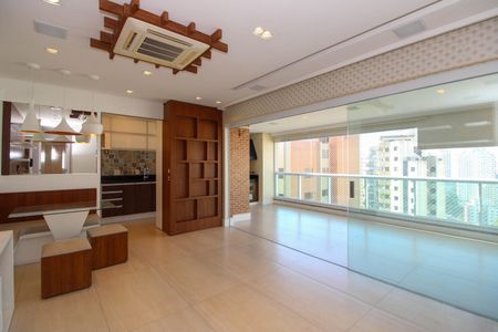 Sala  de apartamento para alugar com 3 quartos, 110m² em Vila Andrade, São Paulo