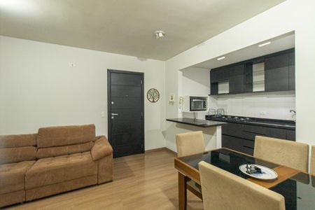 Sala de apartamento para alugar com 2 quartos, 70m² em Hugo Lange, Curitiba