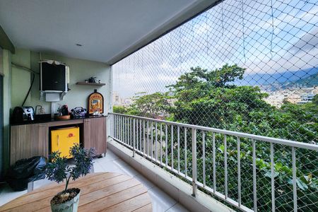 Varanda  de apartamento à venda com 2 quartos, 86m² em Grajaú, Rio de Janeiro