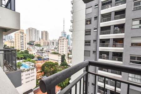 Vista do studio de kitnet/studio para alugar com 1 quarto, 22m² em Paraíso, São Paulo