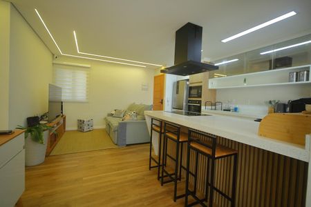 Apartamento à venda com 77m², 3 quartos e 2 vagasCozinha  - living 