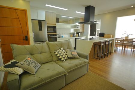 Sala - living  de apartamento à venda com 3 quartos, 77m² em Vila Marlene, São Bernardo do Campo