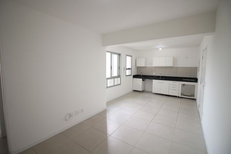 Sala de apartamento para alugar com 2 quartos, 52m² em Jardim Riacho das Pedras, Contagem