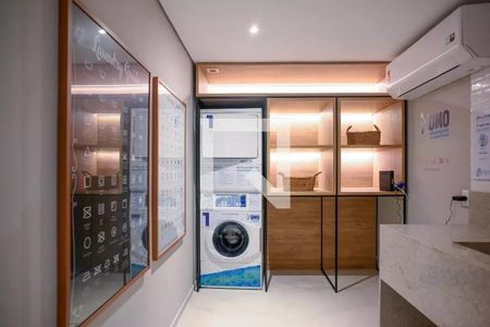 Studio para alugar com 32m², 1 quarto e sem vaga Studio para alugar com 32m², 1 quarto e sem vagaLavanderia