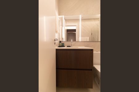 Studio para alugar com 32m², 1 quarto e sem vaga Studio para alugar com 32m², 1 quarto e sem vagaBanheiro