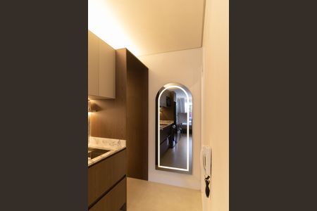 Studio para alugar com 32m², 1 quarto e sem vaga Studio para alugar com 32m², 1 quarto e sem vagaEntrada