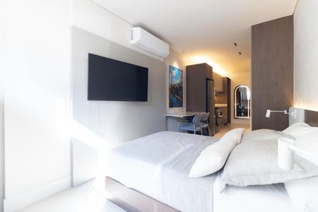 Studio para alugar com 32m², 1 quarto e sem vaga Studio para alugar com 32m², 1 quarto e sem vagaQuarto
