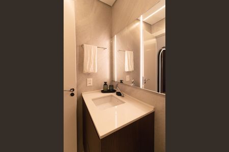 Studio para alugar com 32m², 1 quarto e sem vaga Studio para alugar com 32m², 1 quarto e sem vagaBanheiro