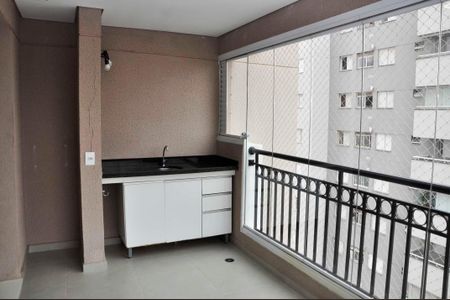 Apartamento à venda com 74m², 3 quartos e 2 vagas Apartamento à venda com 74m², 3 quartos e 2 vagasDetalhe - Varanda da Sala