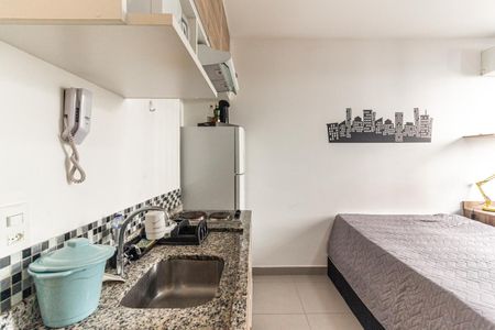 Studio para alugar com 25m², 1 quarto e sem vaga Studio para alugar com 25m², 1 quarto e sem vagaCozinha