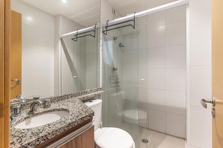 Studio para alugar com 25m², 1 quarto e sem vaga Studio para alugar com 25m², 1 quarto e sem vagaBanheiro