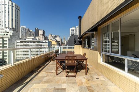 Studio para alugar com 25m², 1 quarto e sem vagaChurrasqueira