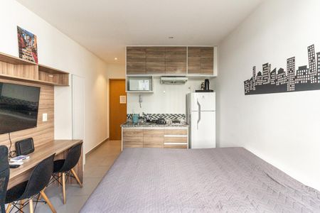 Studio para alugar com 25m², 1 quarto e sem vaga Studio para alugar com 25m², 1 quarto e sem vagaStudio