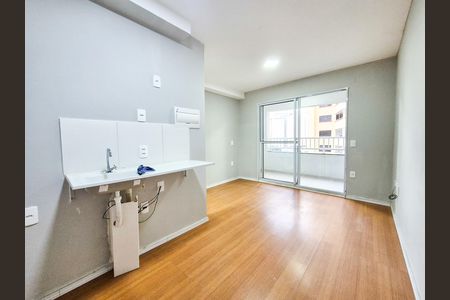 Cozinha de kitnet/studio para alugar com 1 quarto, 22m² em Campos Elíseos, São Paulo