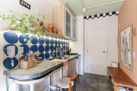 Studio à venda com 21m², 1 quarto e sem vaga Studio à venda com 21m², 1 quarto e sem vagaCozinha