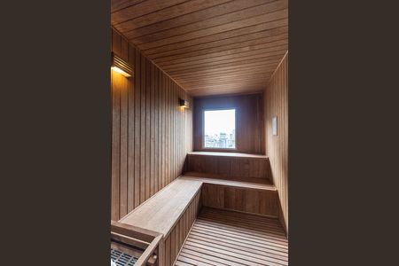 Studio à venda com 21m², 1 quarto e sem vaga Studio à venda com 21m², 1 quarto e sem vagaSauna