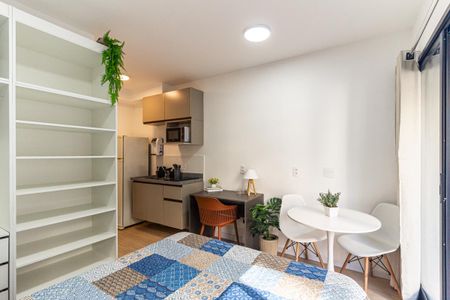 Studio de kitnet/studio para alugar com 1 quarto, 20m² em Campos Elíseos, São Paulo