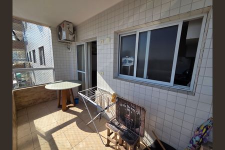 Varanda de apartamento para alugar com 2 quartos, 57m² em Guilhermina, Praia Grande