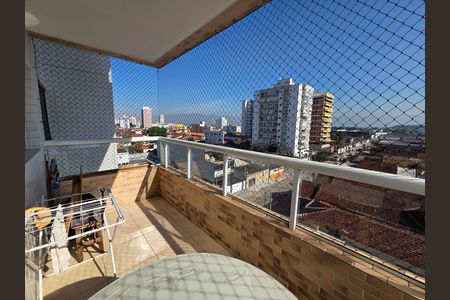 Varanda de apartamento para alugar com 2 quartos, 57m² em Guilhermina, Praia Grande