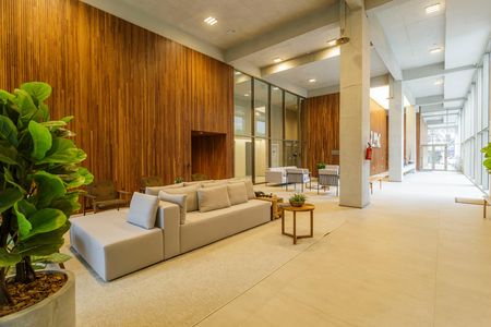 Apartamento para alugar com 30m², 1 quarto e sem vagaHall social