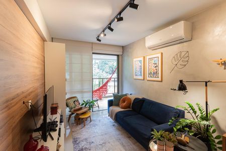 Sala de apartamento à venda com 3 quartos, 85m² em Tijuca, Rio de Janeiro